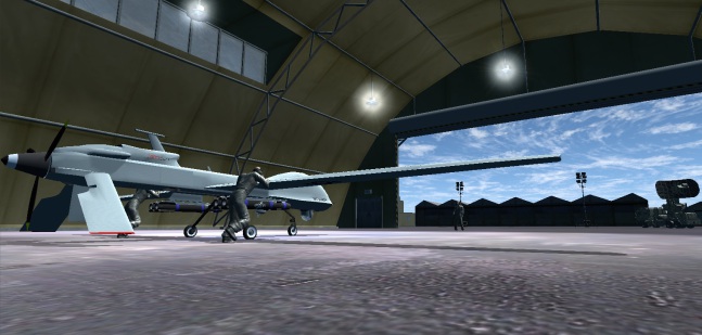 Simulation Flight by Drone